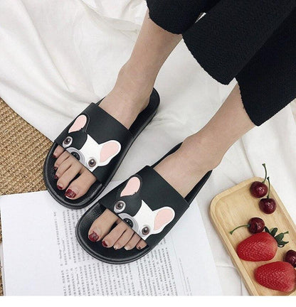 Frenchie slippers - aprasi