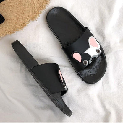 Frenchie slippers - aprasi